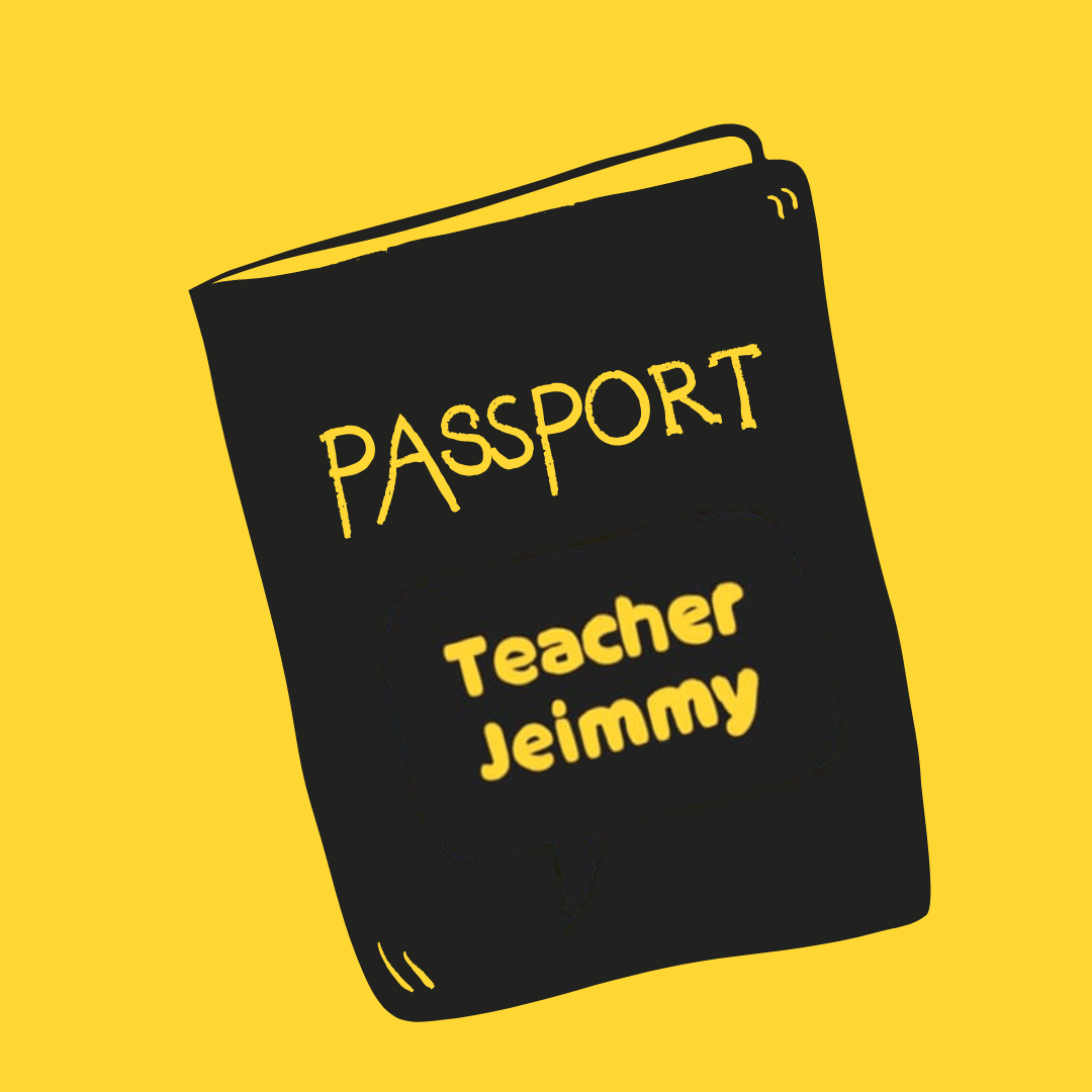 Logo Teacher Jeimmy Pasaporte